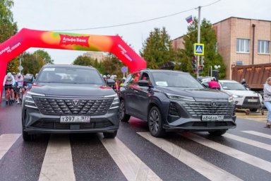 CHANGAN обеспечил трансфер и сопровождение участников заезда Альфа-Банк Gran Fondo Руза